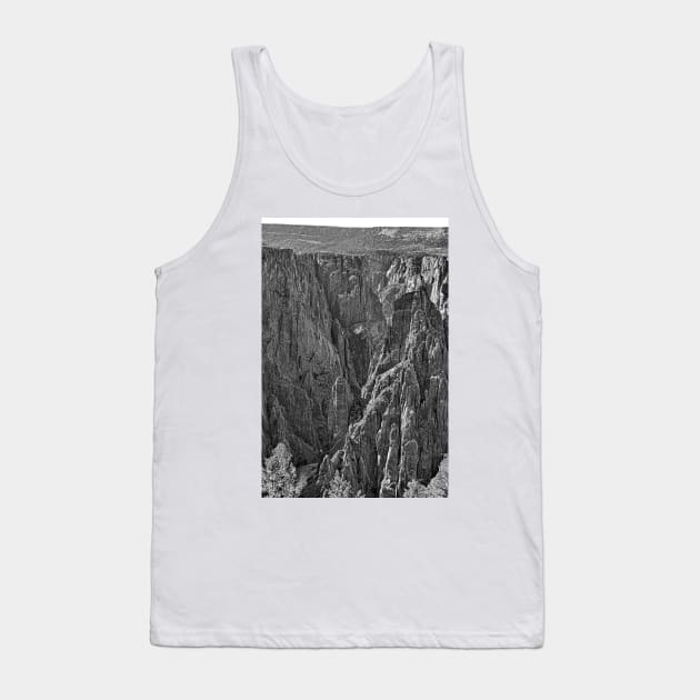 Black Canyon of the Gunnison 2 BW Tank Top by bobmeyers